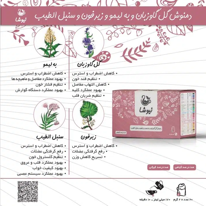 گل گاوزبان ترکیبی